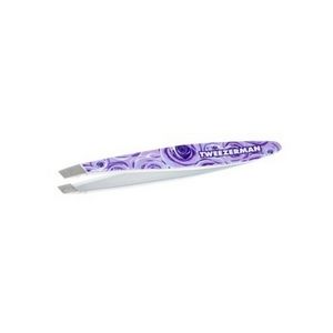 💜 Tweezerman Mini Purple Slant Tweezer